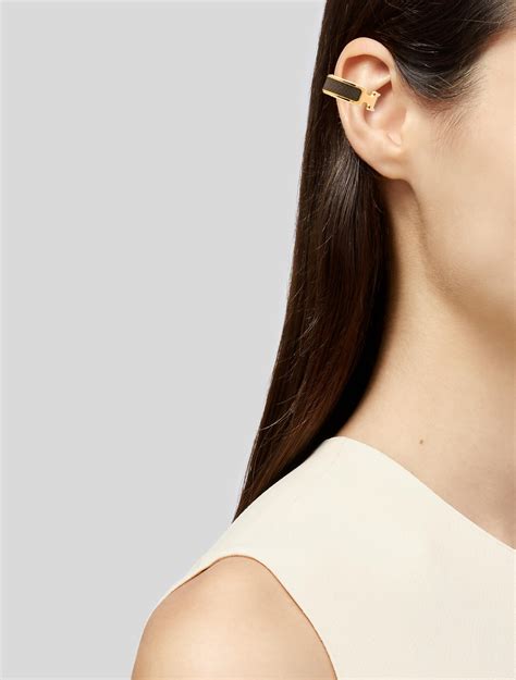 earcuff hermes|authentic Hermes earrings.